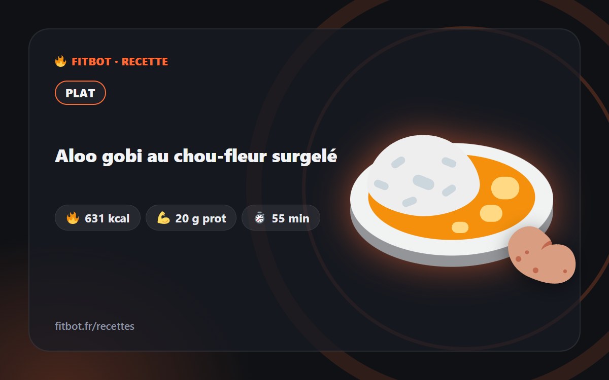 Aloo Gobi with Frozen Cauliflower