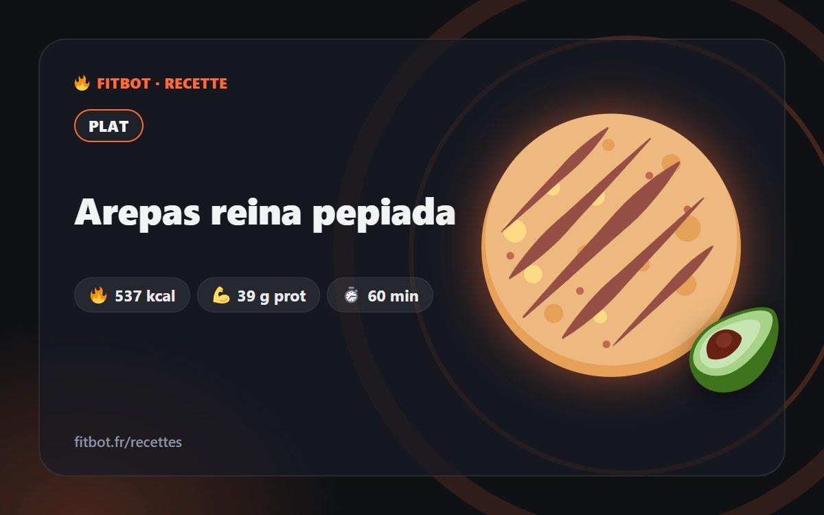 Arepas reina pepiada