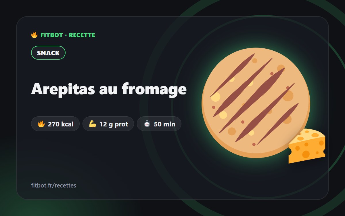 Arepitas au fromage