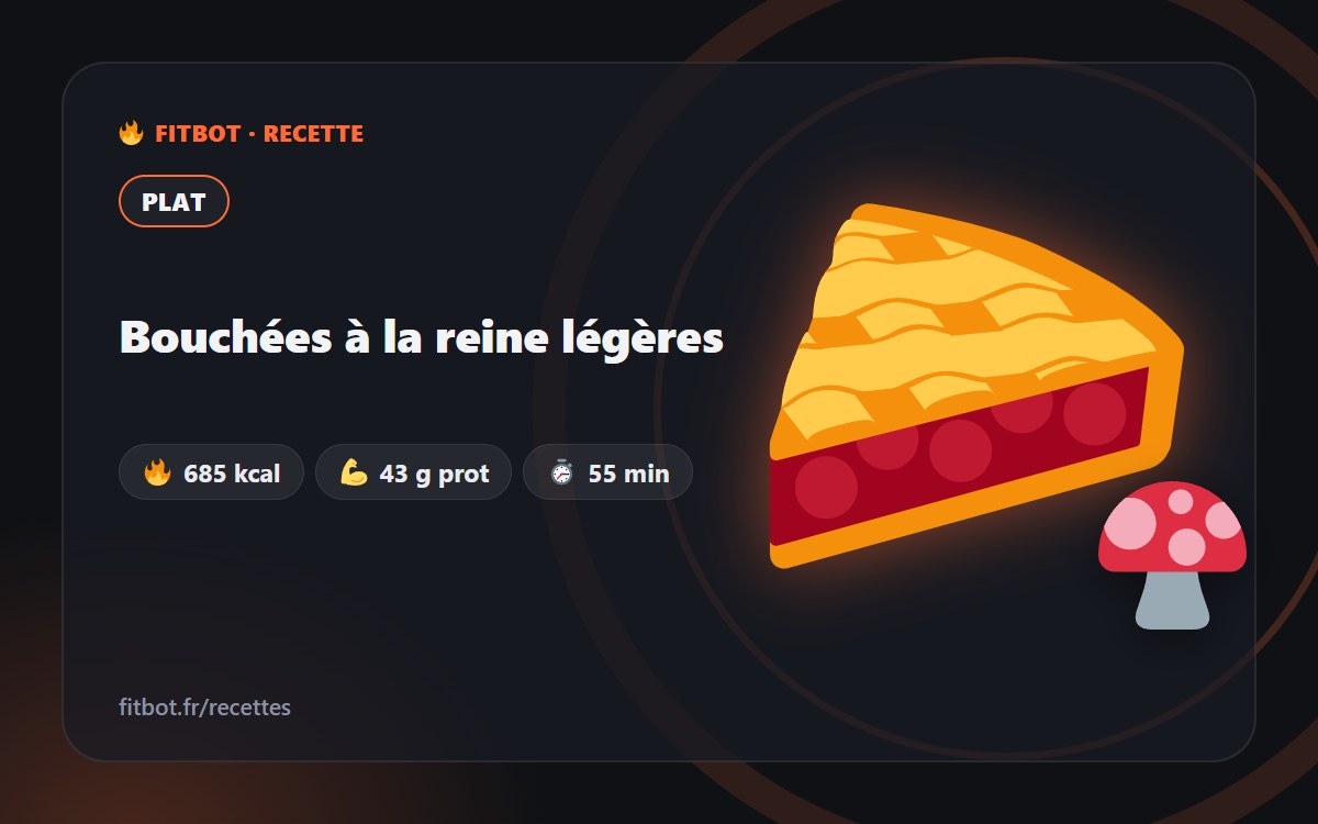 Leichte Königinpastetchen