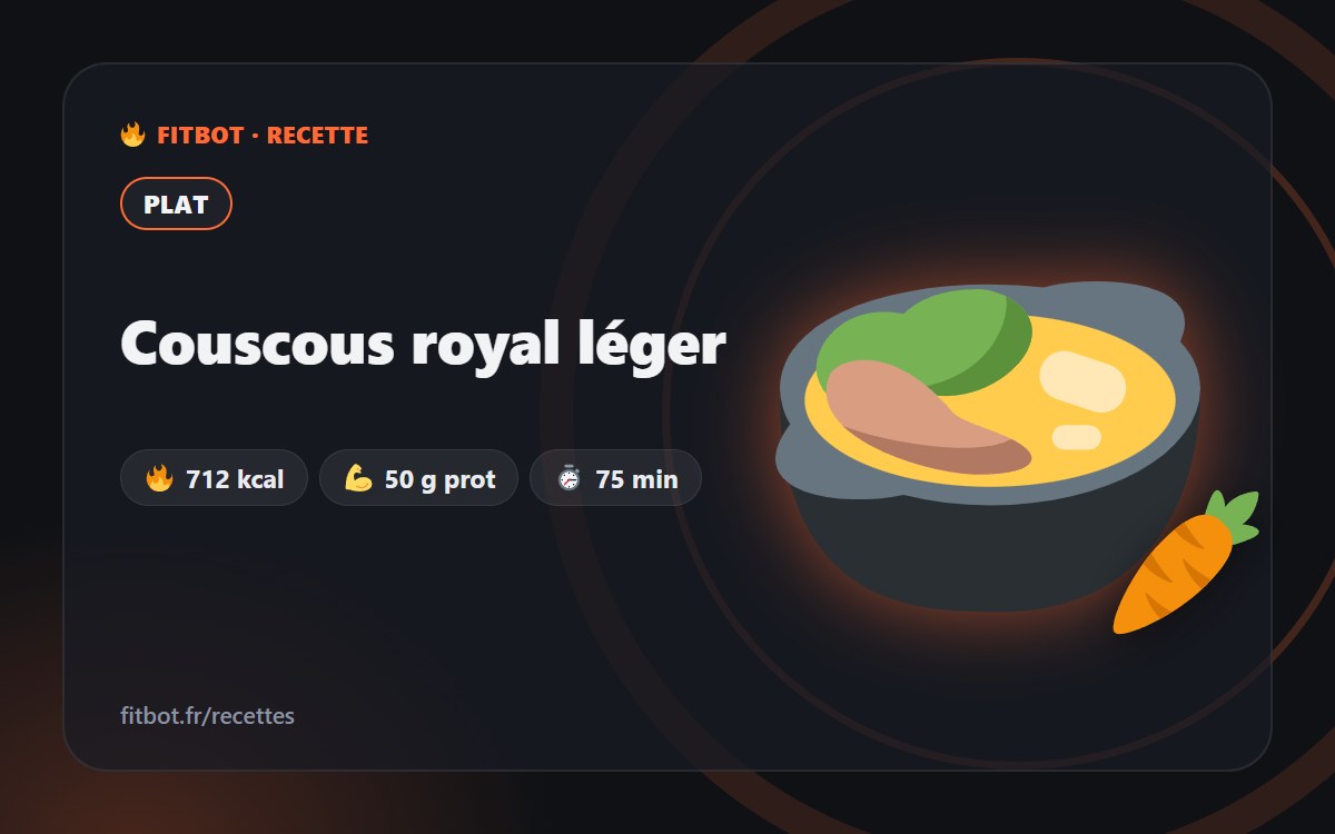 Couscous royal léger
