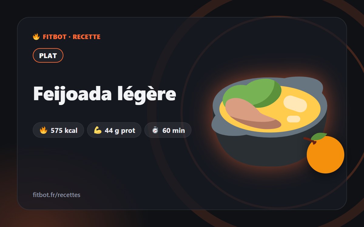 Feijoada légère