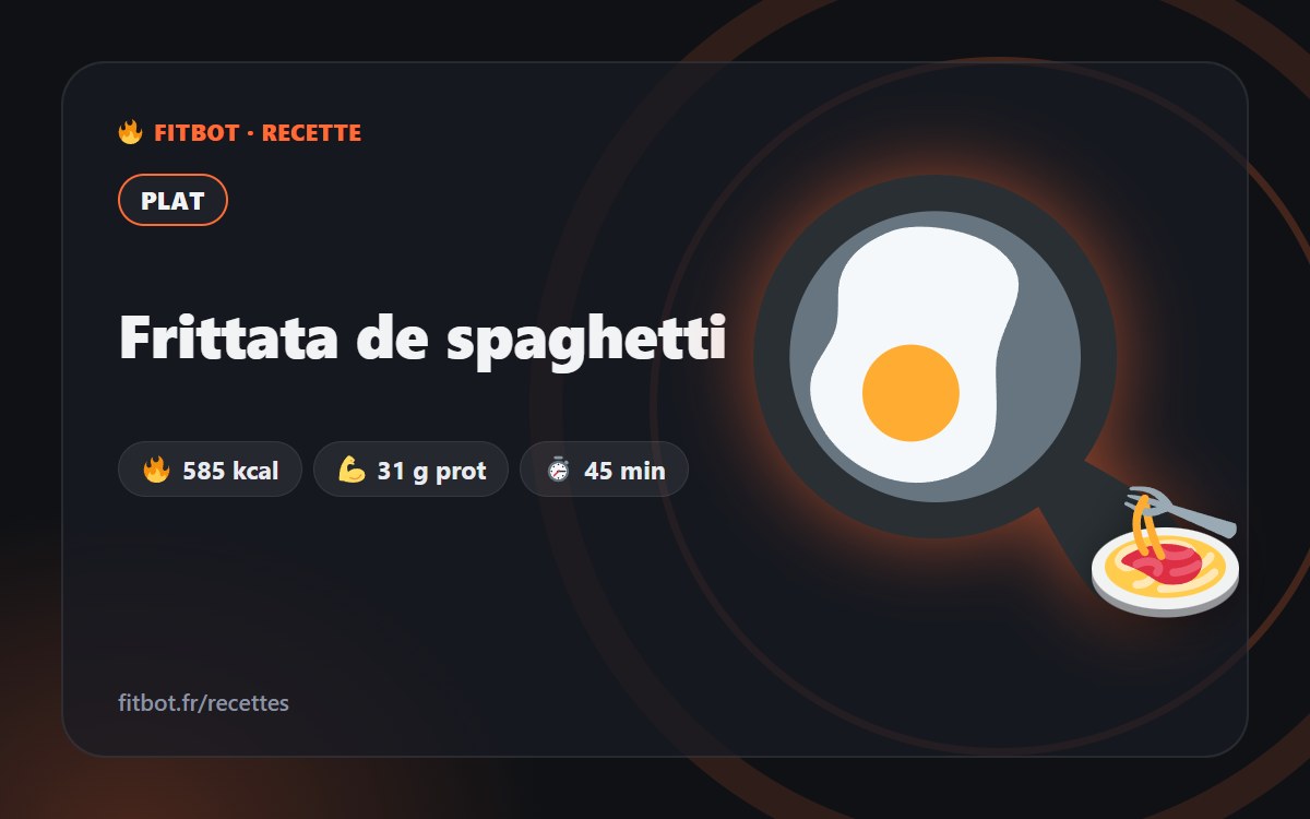 Frittata de spaghetti