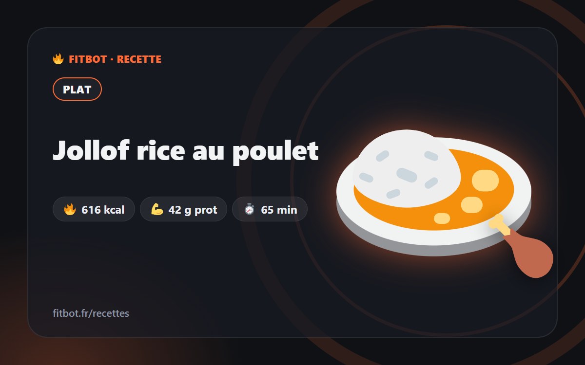 Jollof Rice mit Hähnchen
