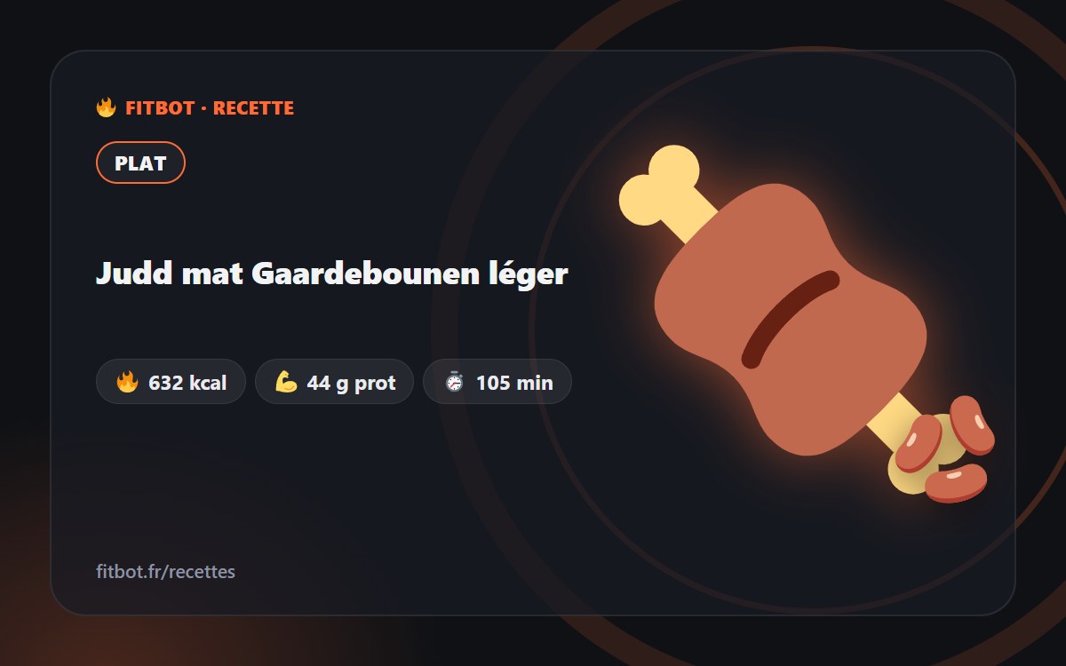 Judd mat Gaardebounen léger