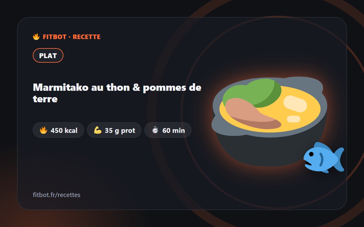Marmitako au thon & pommes de terre