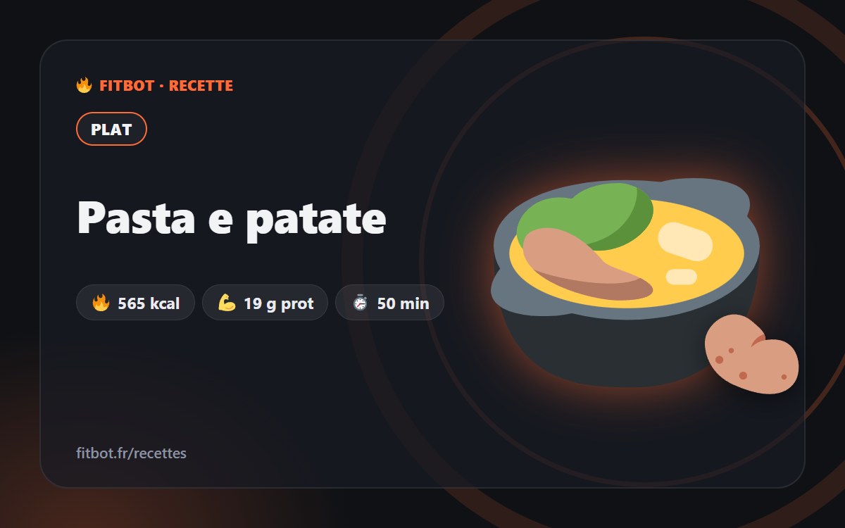 Pasta e patate