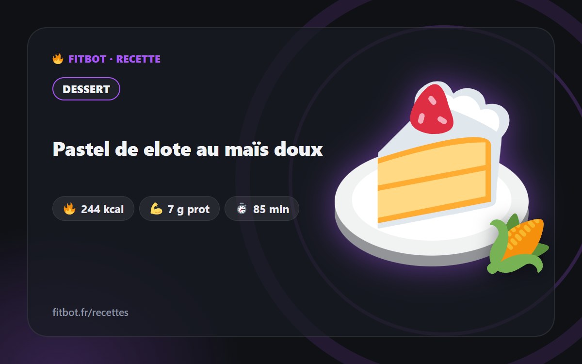 Pastel de elote (Maiskuchen)