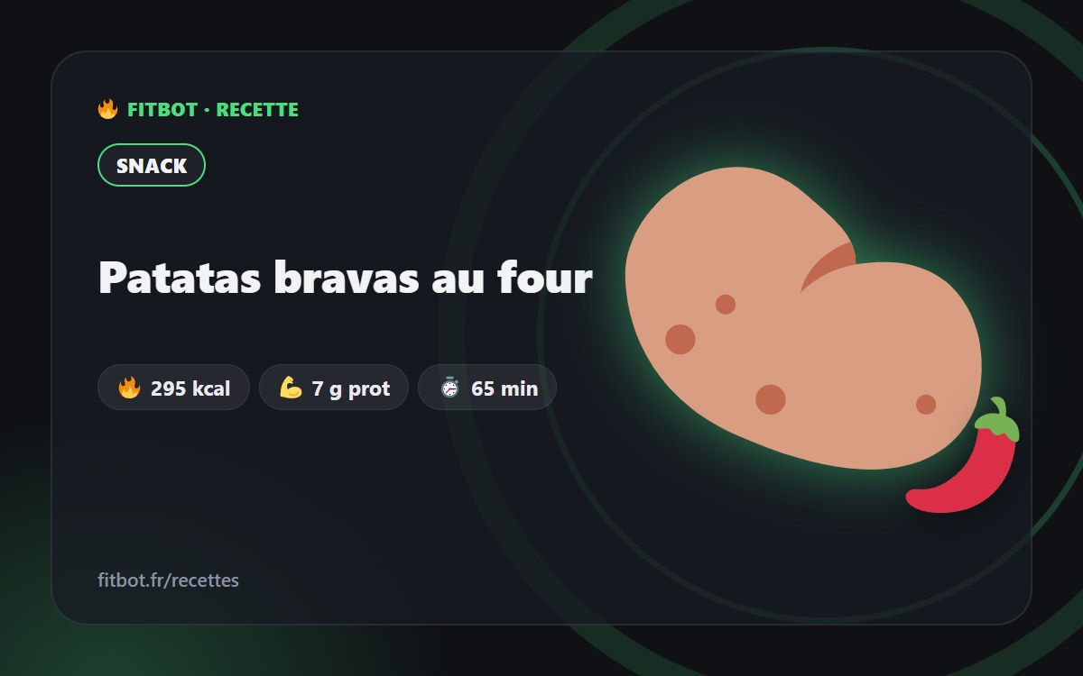 Patatas bravas au four