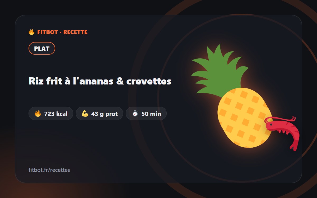 Pineapple & Prawn Fried Rice