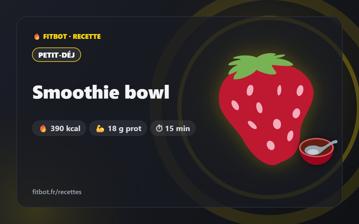 Smoothie bowl