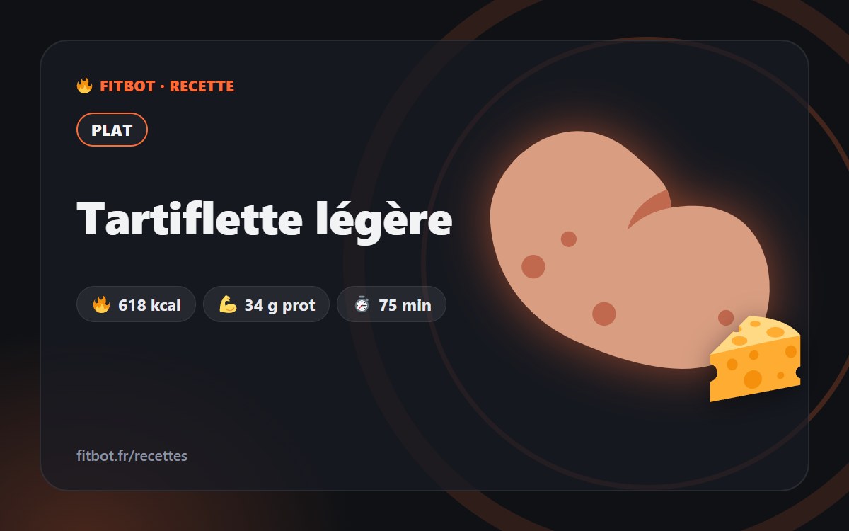 Tartiflette légère